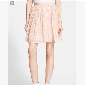 Joie sacha b grapefruit print skirt
